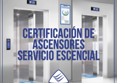 AUDYCER Certificación de ascensores